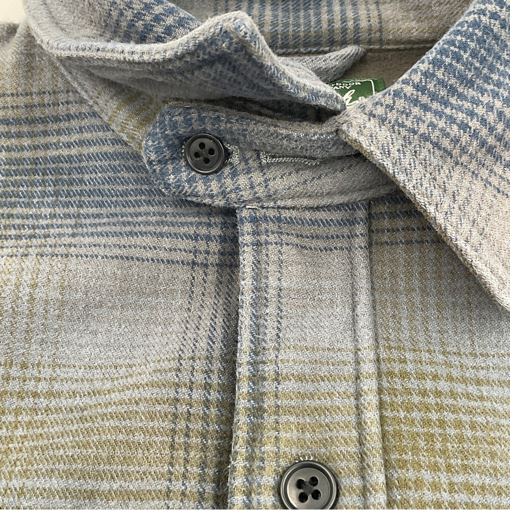 Woolrich West Ridge Cotton Fleece Shirt Jacket Shacket Chore Coat Gorpcore Men M - Picture 12 of 16